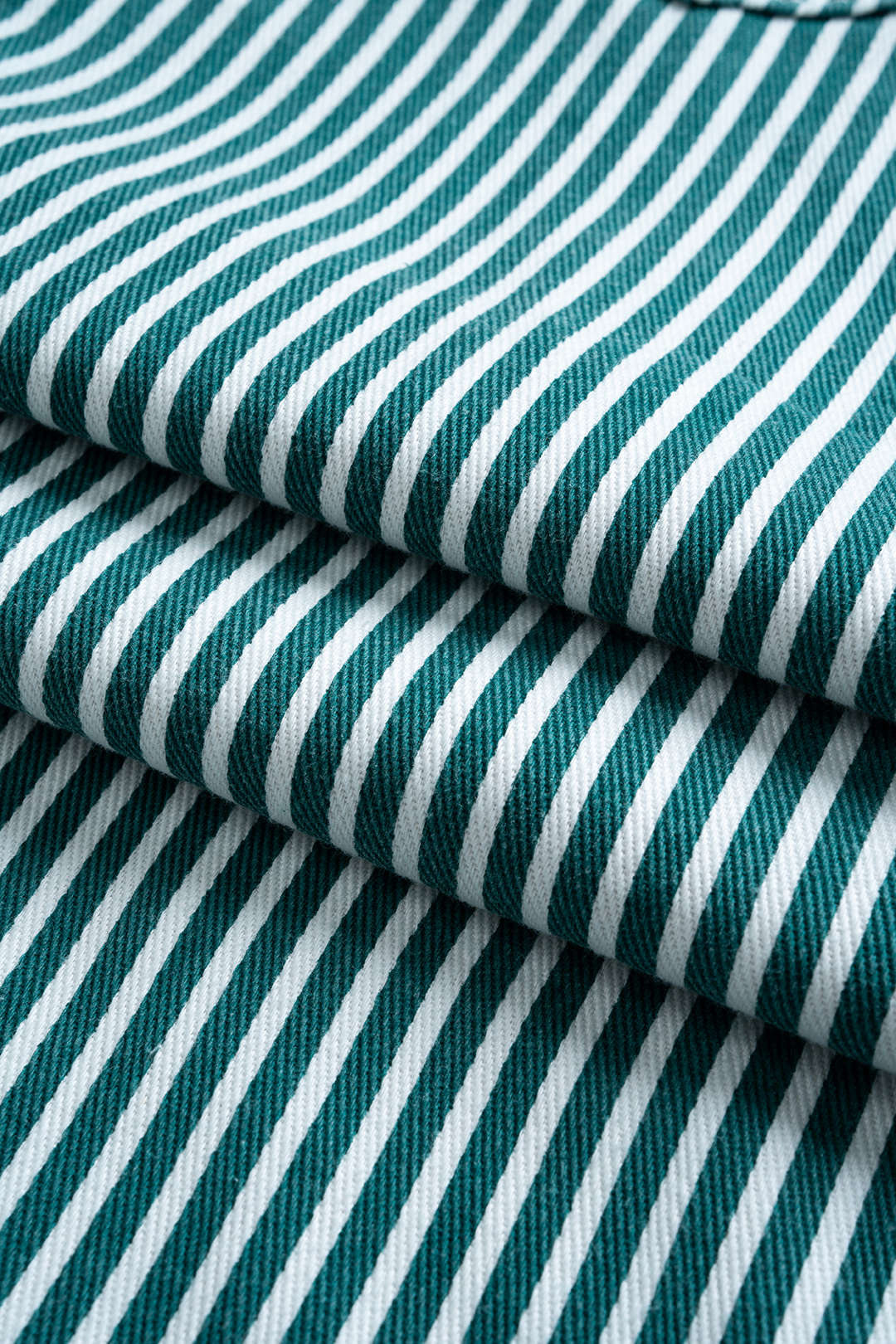 Stripe Print Pocket Drawstring Barrel Trousers - Image 11