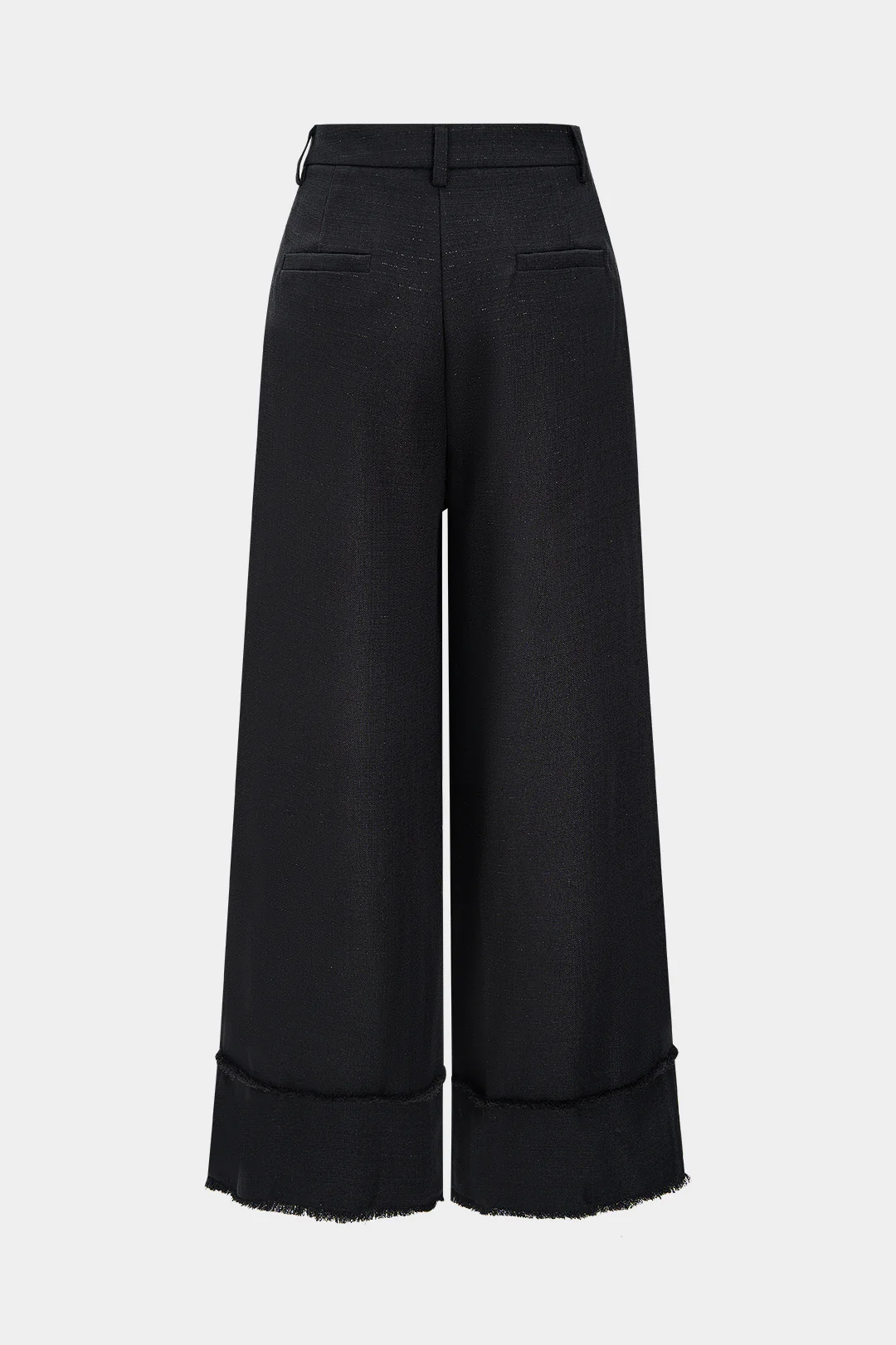 Ribbed Ruched High Waist Trousers - Image 2