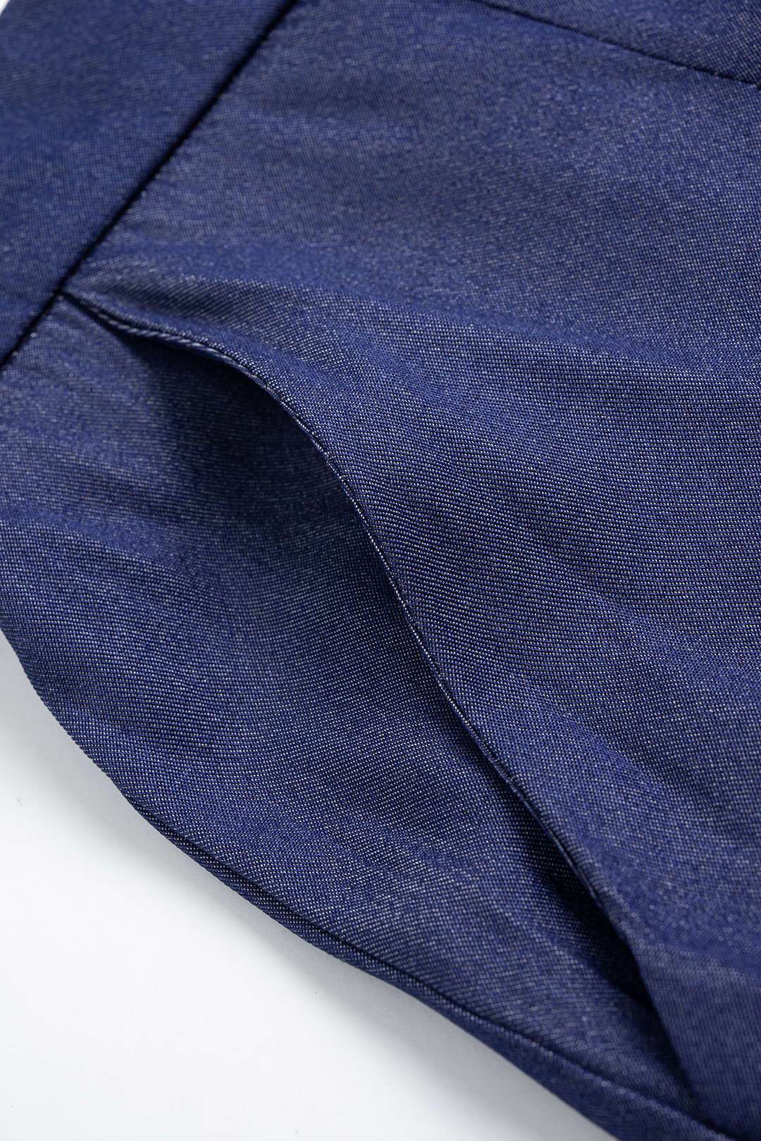Patchwork Cut Out Wide Leg Trousers - Image 3