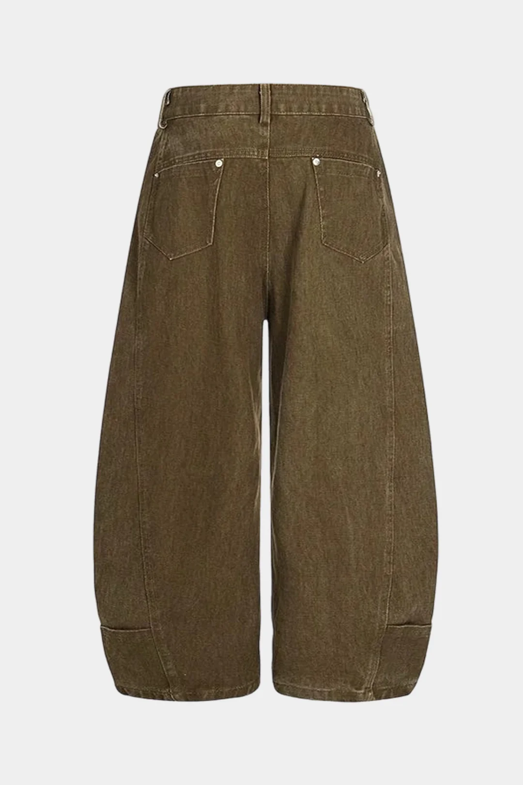 Plus Size Denim Wide Leg Jeans - Image 2