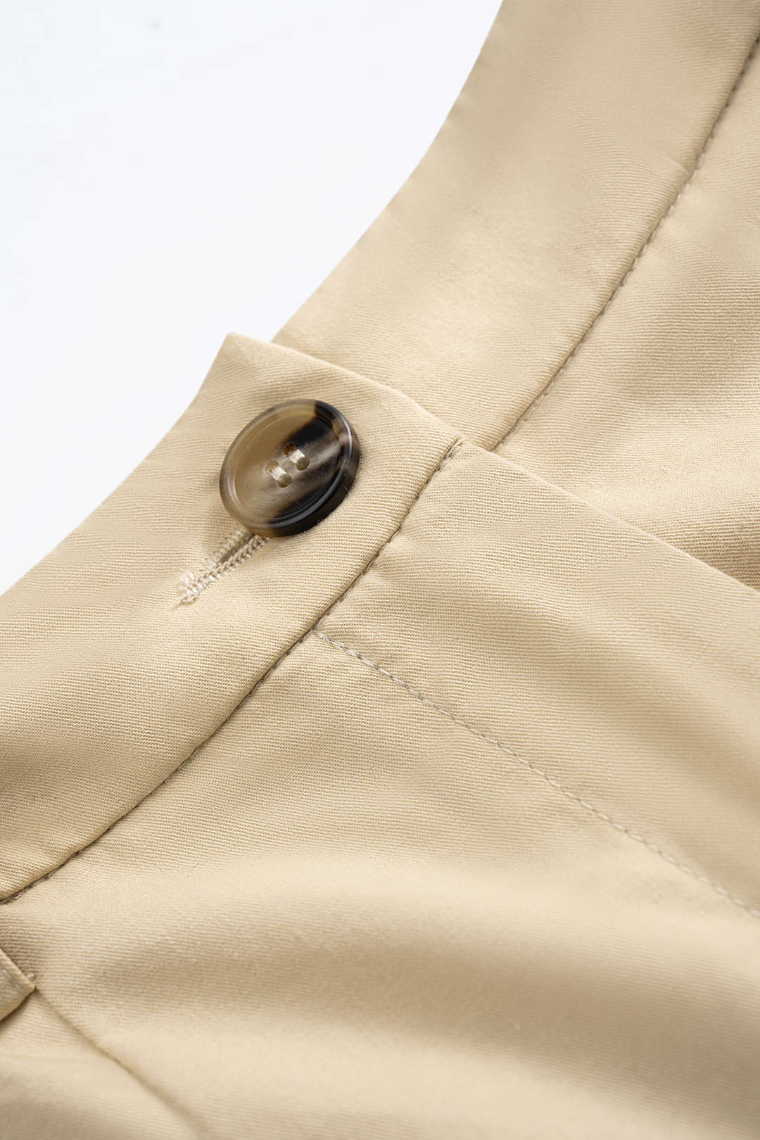 High Waist Wide Leg Pleated Trousers - Image 3