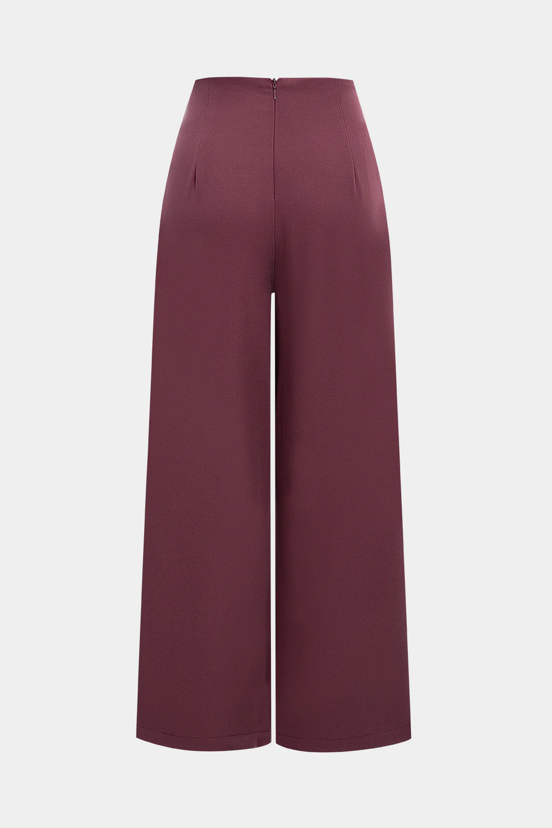 Pleated Straight Leg Pants - Image 2