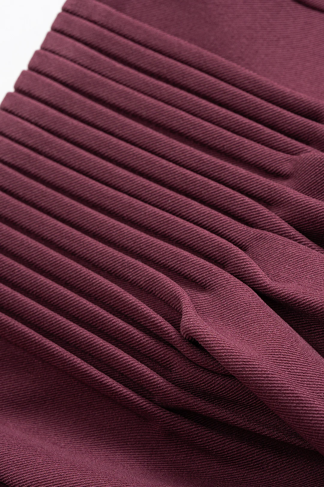 Pleated Straight Leg Pants - Image 3