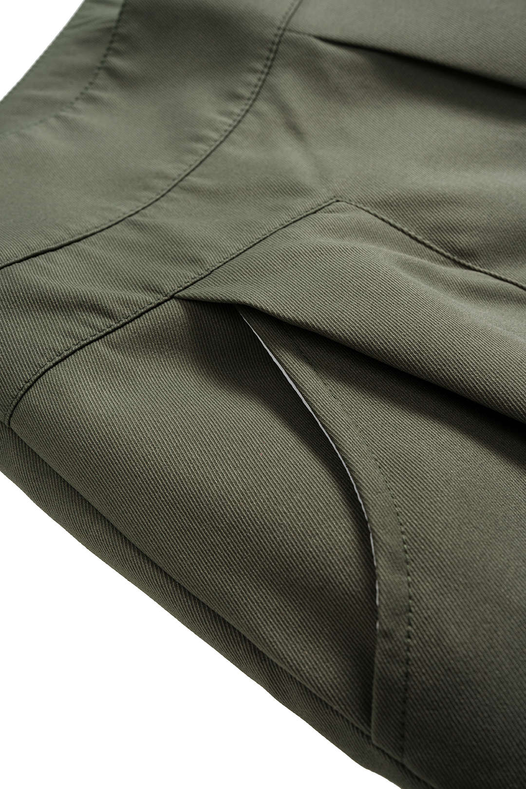Pocket High Waist Wide Leg Trousers - Image 3