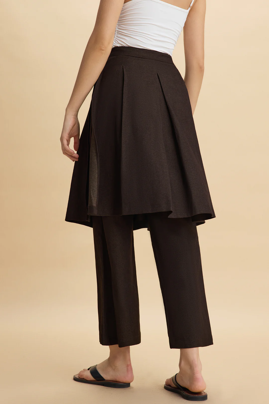 Ruched Pocket Belted Trousers - Image 2