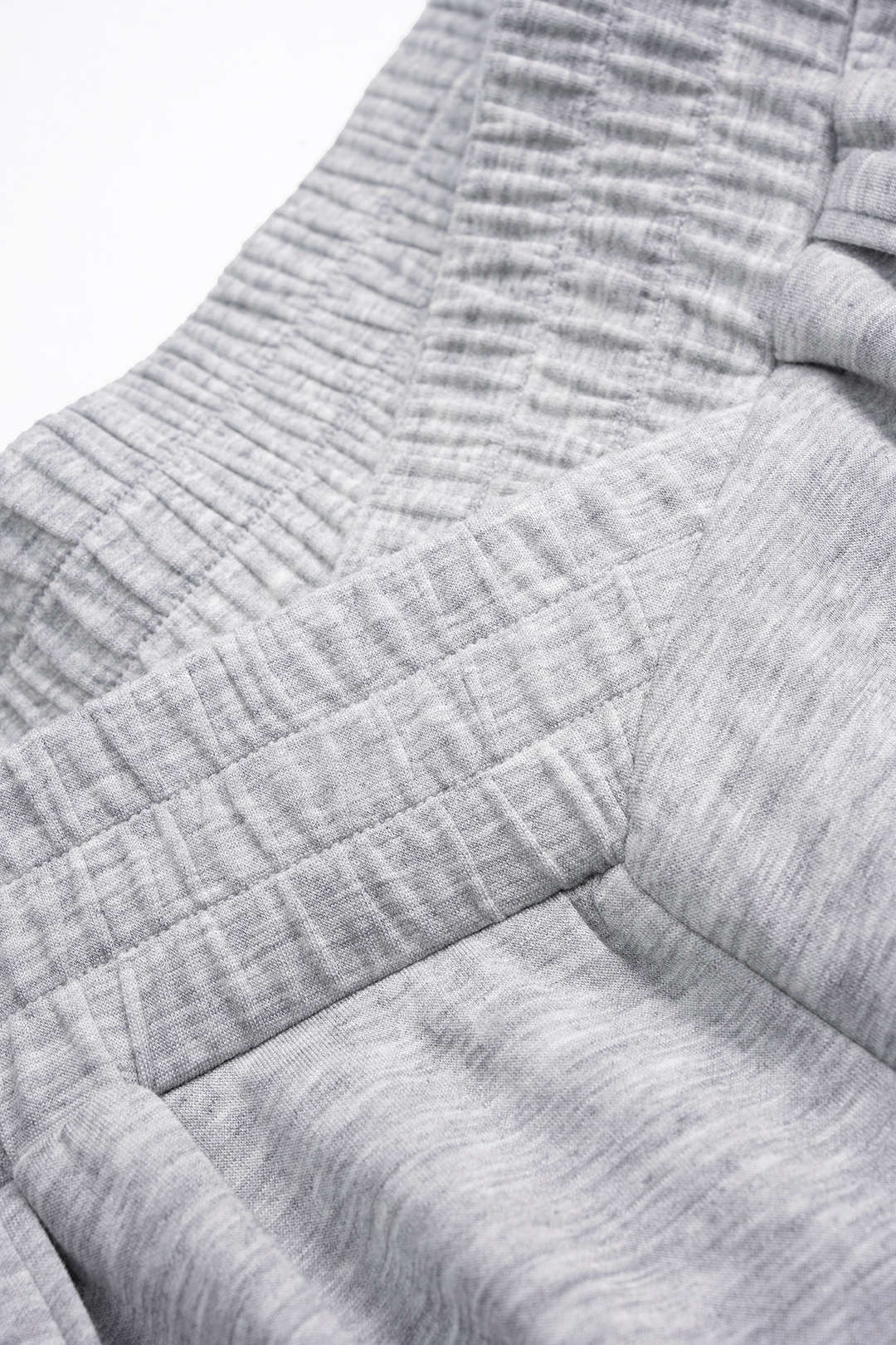 Crossed Shirred Waist Barrel Pants - Image 3