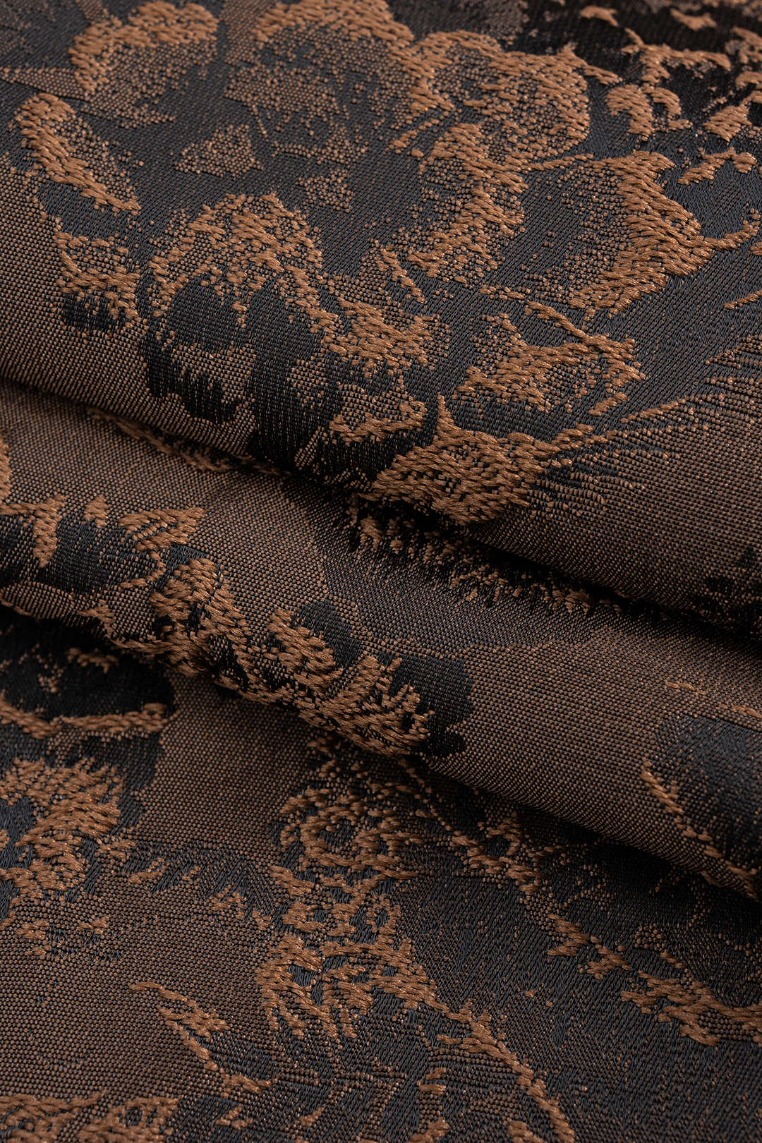 Jacquard Floral Print Shirred Waistband Ruched Pants - Image 4