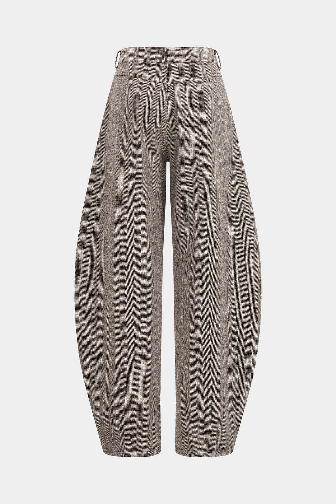 Woolen Metallic Button Pocket Pants - Image 2