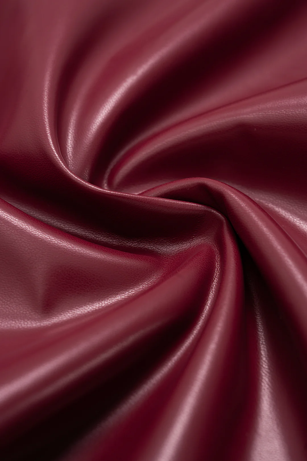 Faux Leather Pleated Zipper Pants - Image 4