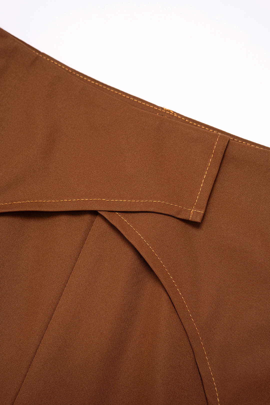 Solid Layered Straight Leg Pants - Image 3