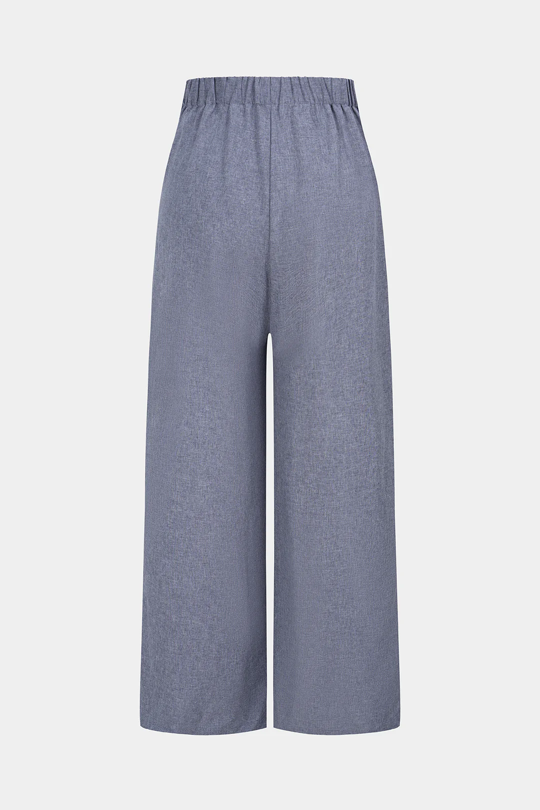Solid Straight Leg Pants - Image 2