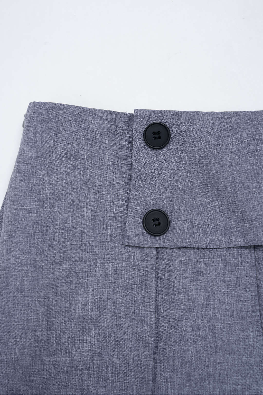 Solid Straight Leg Pants - Image 3