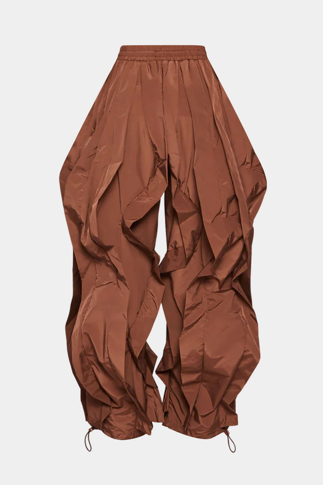 Tie-Up Ruffle Detail Pants - Image 2