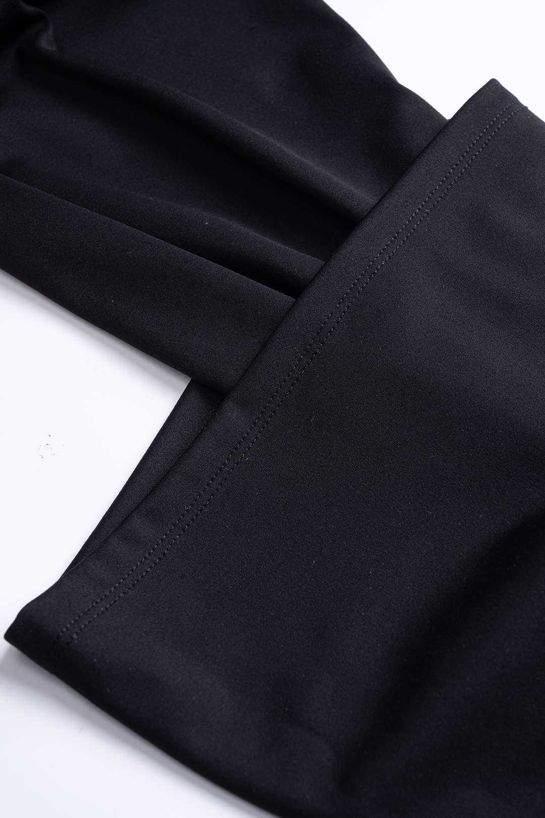 Solid Ruched Stirrup Pants - Image 6