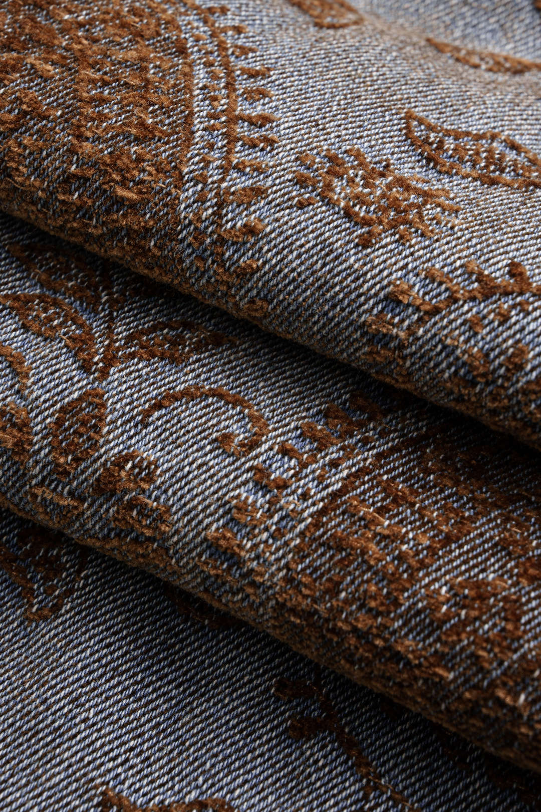 Floral Embroidery Zipper Straight Pants - Image 4