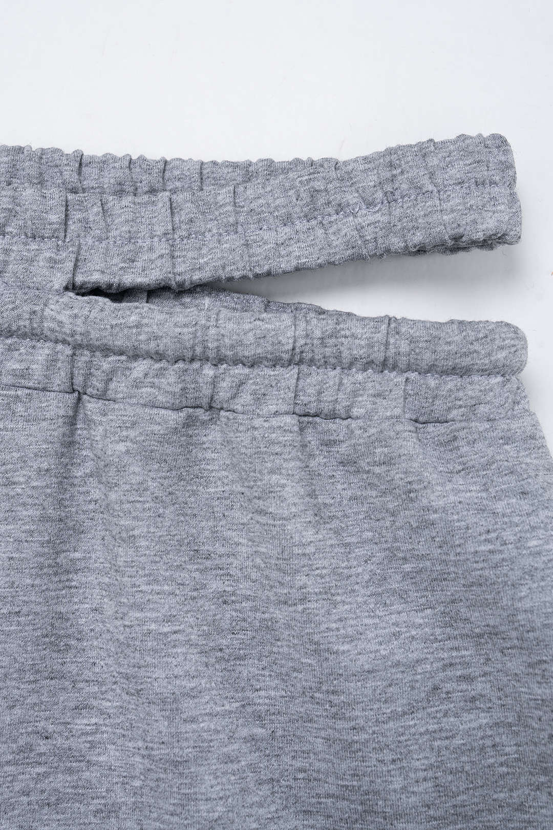 Shirred Drawstring Hollow Out Pants - Image 4
