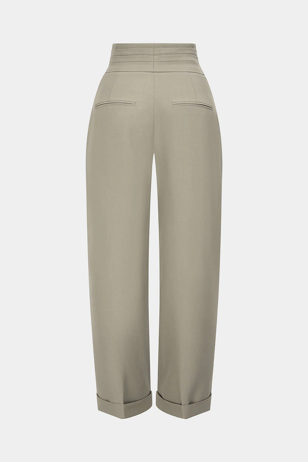 Solid Knotted Pants - Image 3