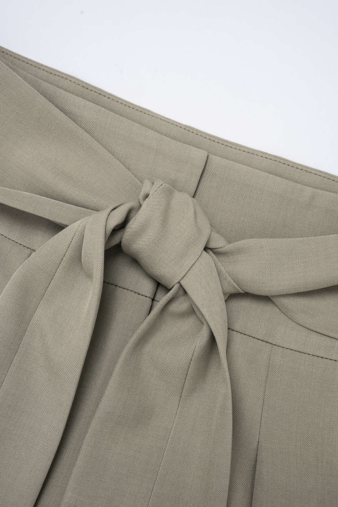 Solid Knotted Pants - Image 5