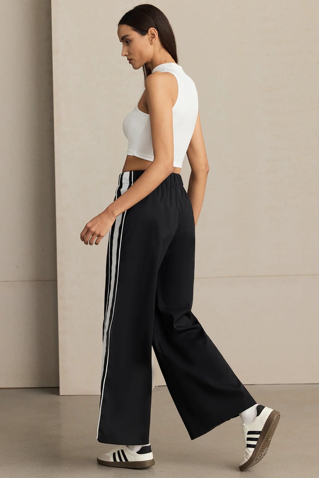 Contrast Straight Leg Pants - Image 5
