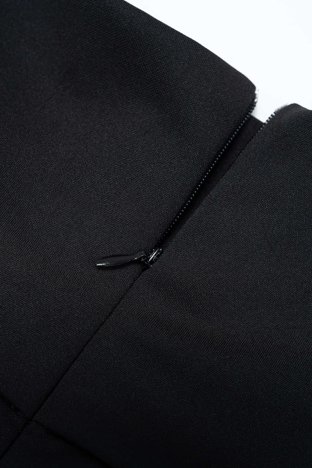 Solid Button High Waist Wide Leg Pants - Image 3