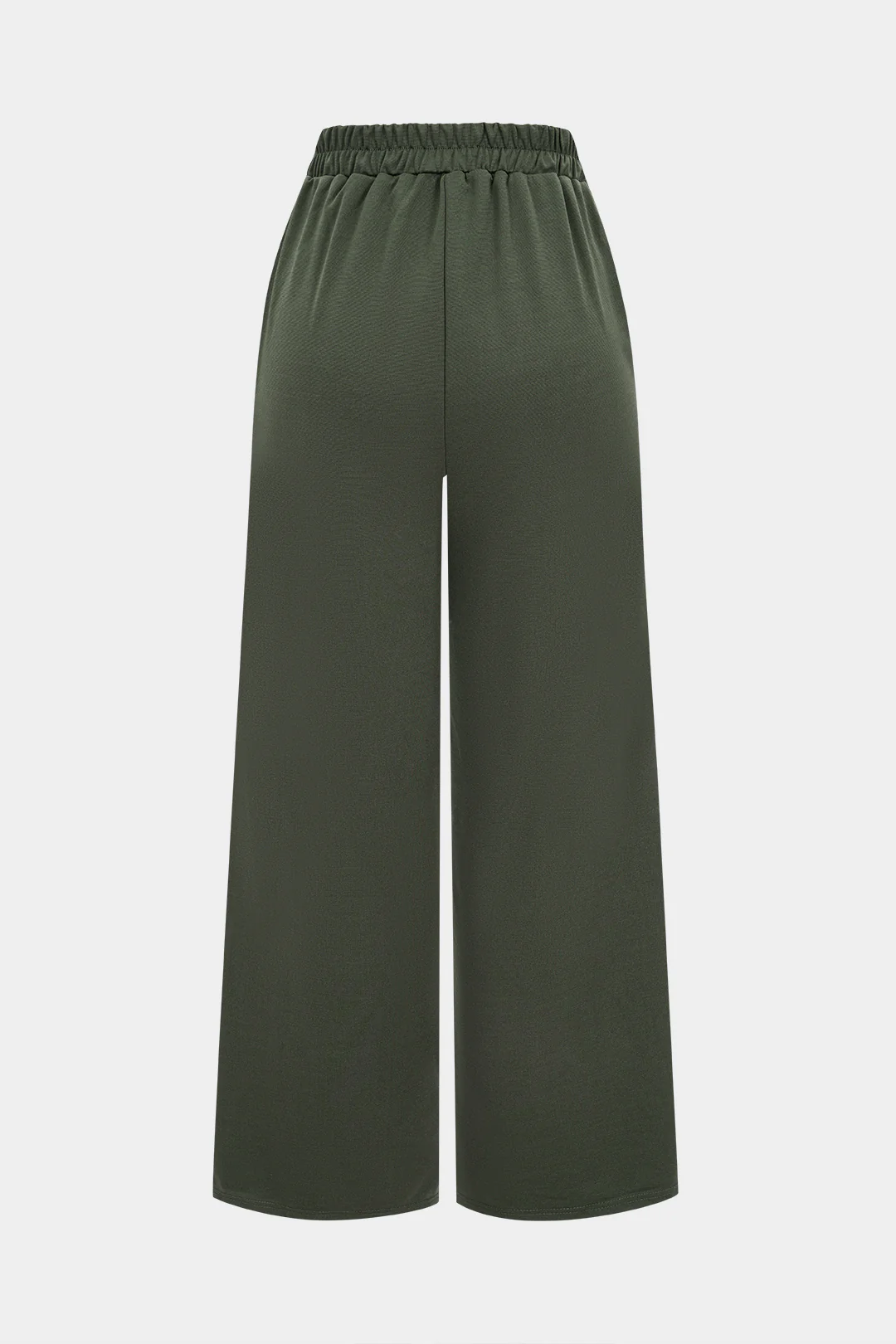 Double Breasted High Waist Straight Leg Pants - Image 2