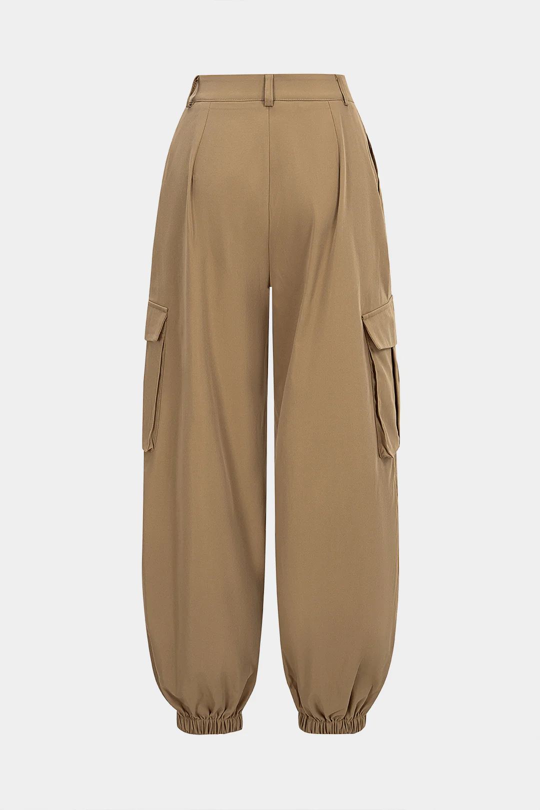 Shirred Pocket Wide-Leg Pants - Image 2