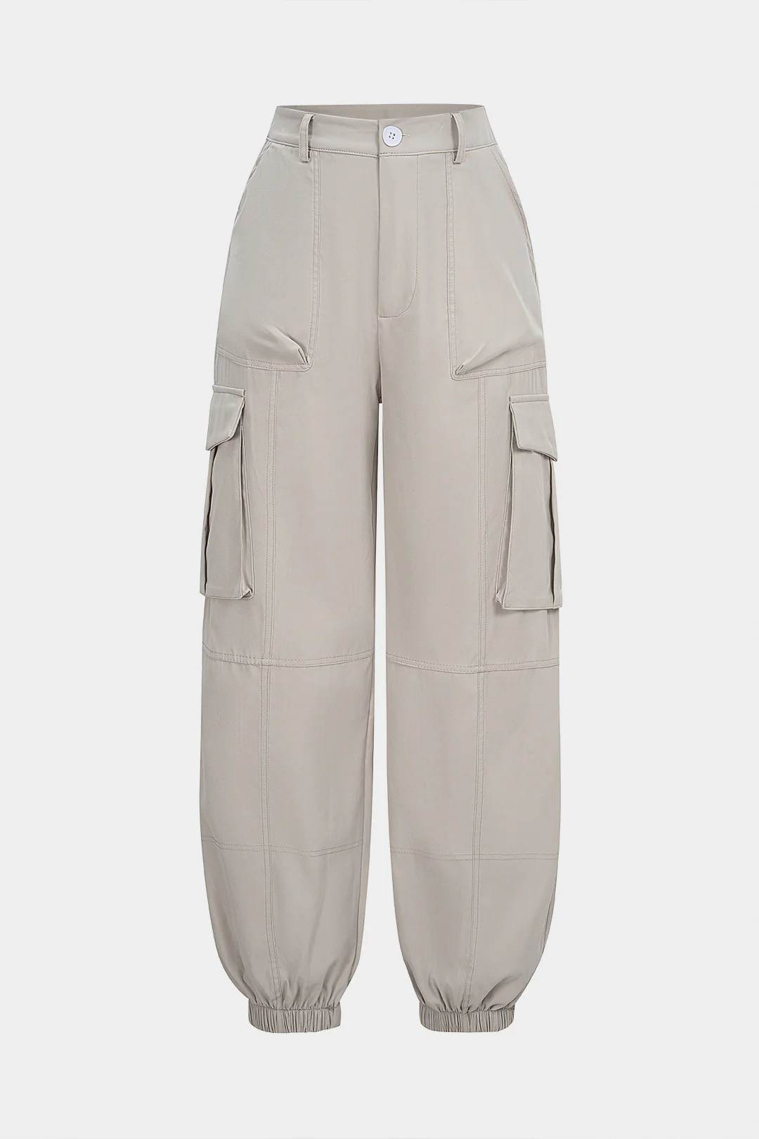 Shirred Pocket Wide-Leg Pants - Image 5