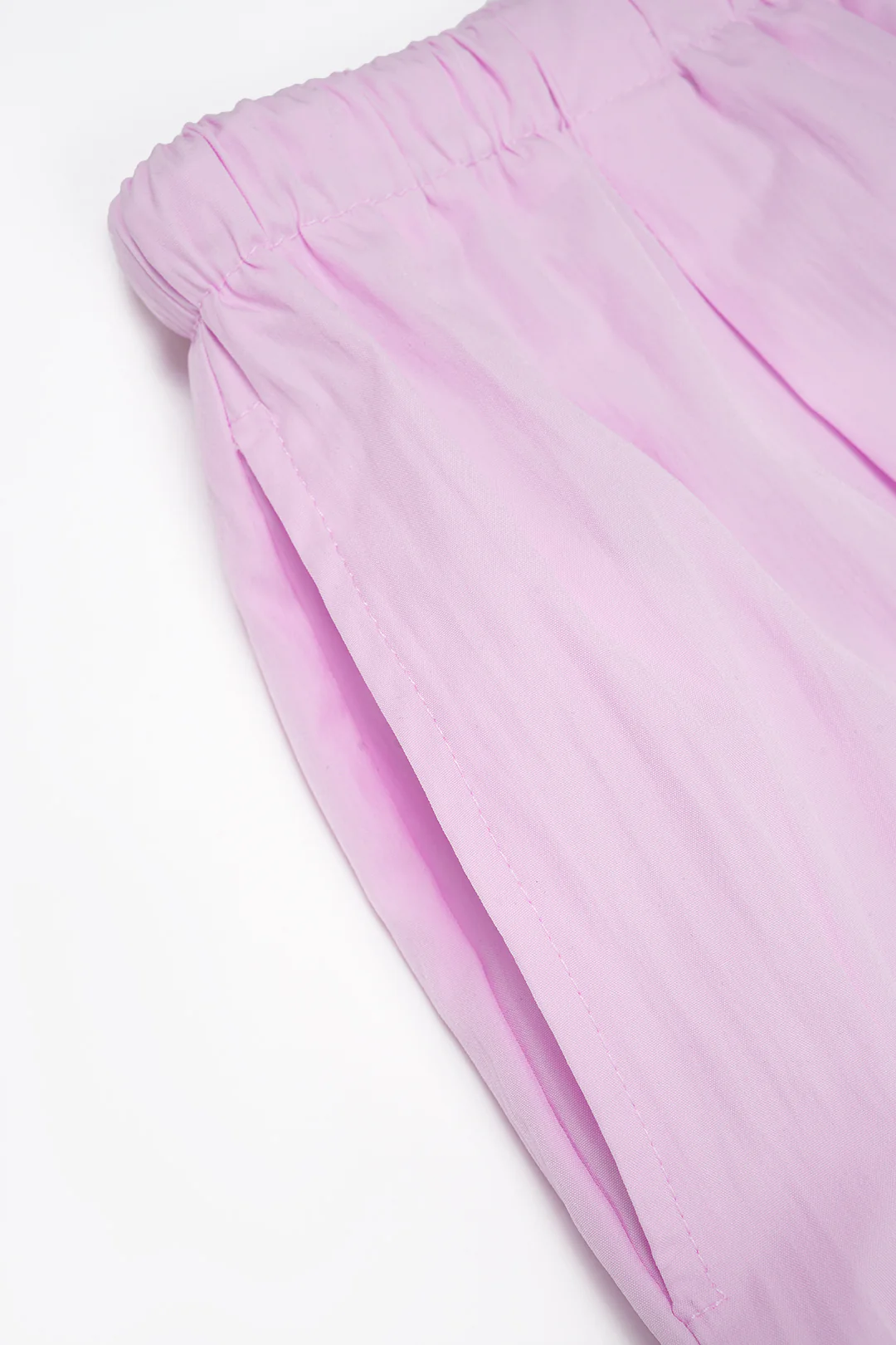 Solid Drawstring Straight Leg Pants - Image 3