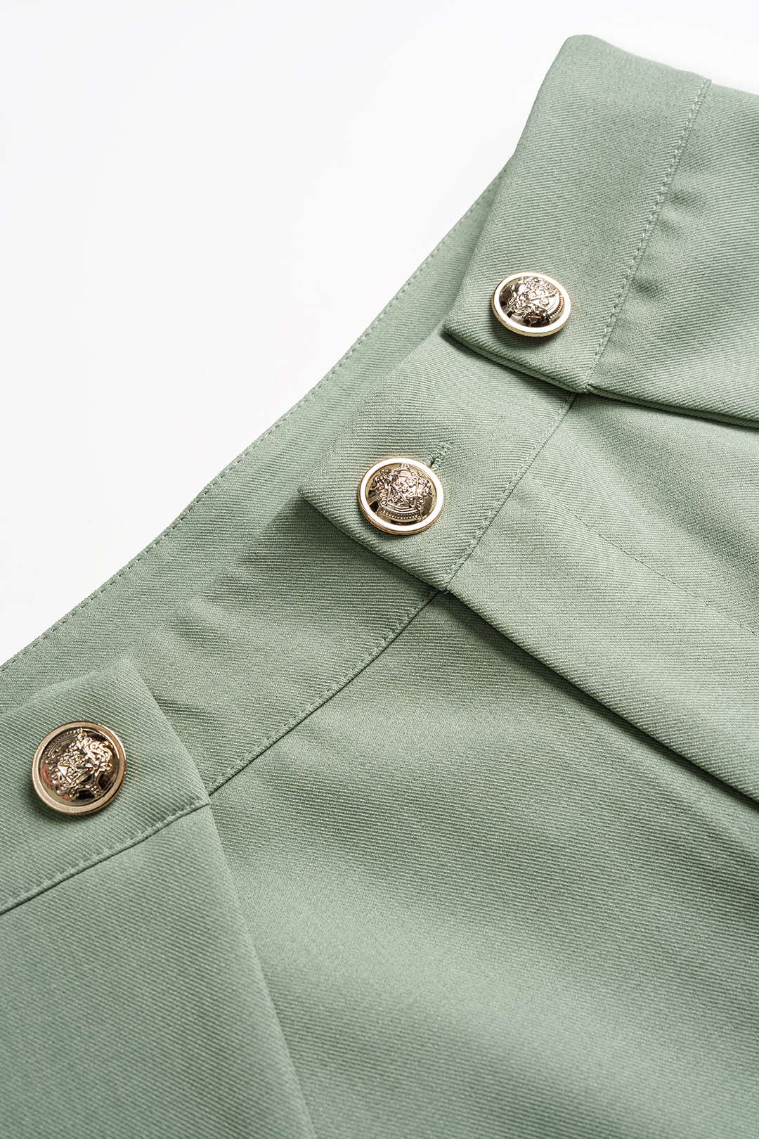 Solid Straight Leg Pants - Image 3