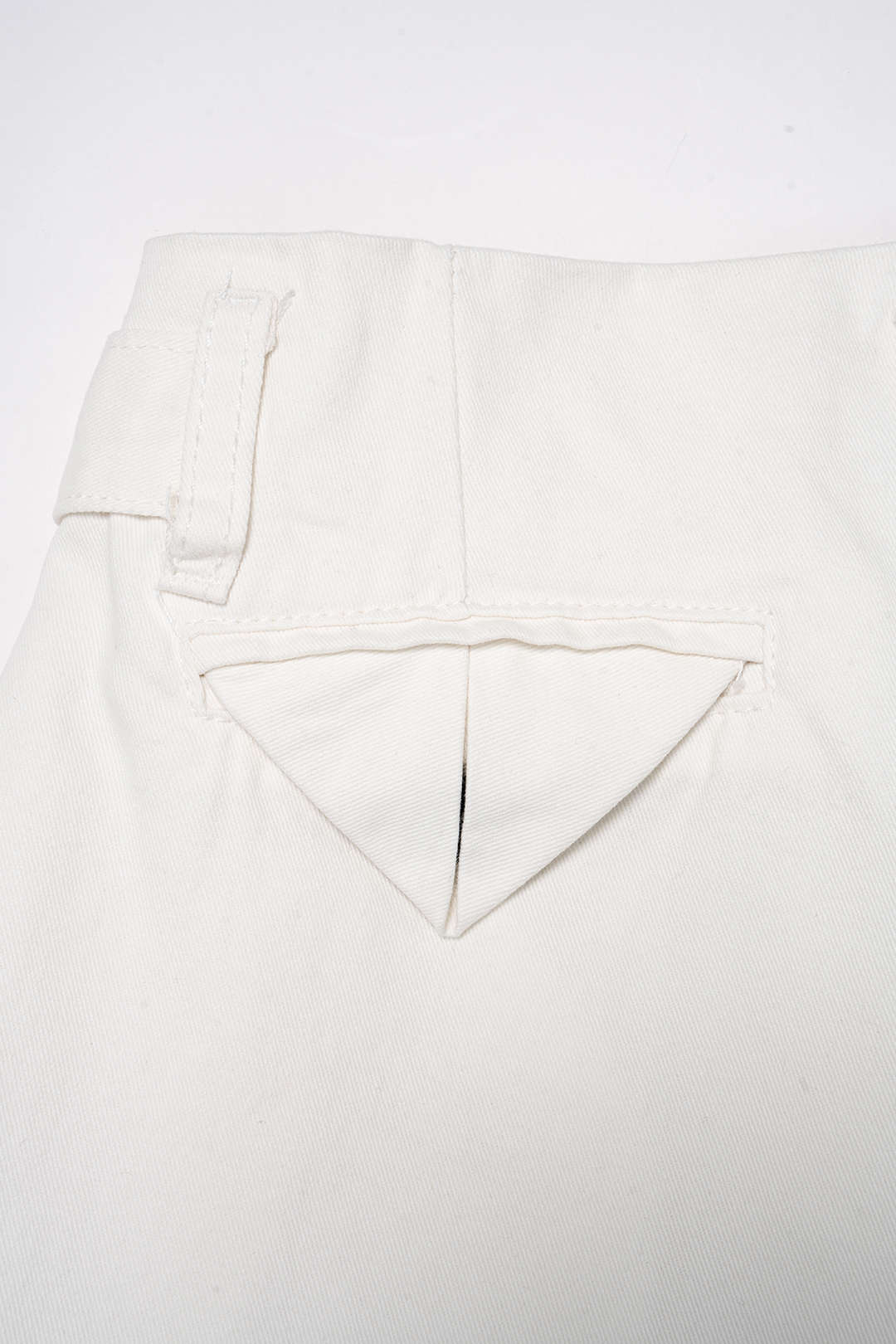 Button High Waist Wide Leg Pants - Image 6