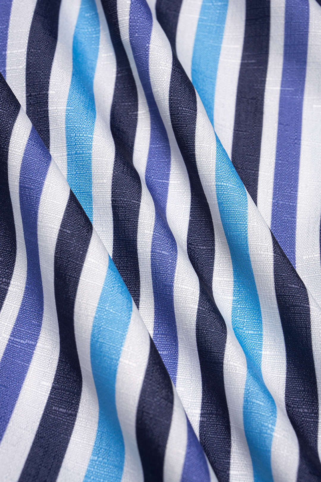 Stripes Print Tie-Up High Waist Pants - Image 5