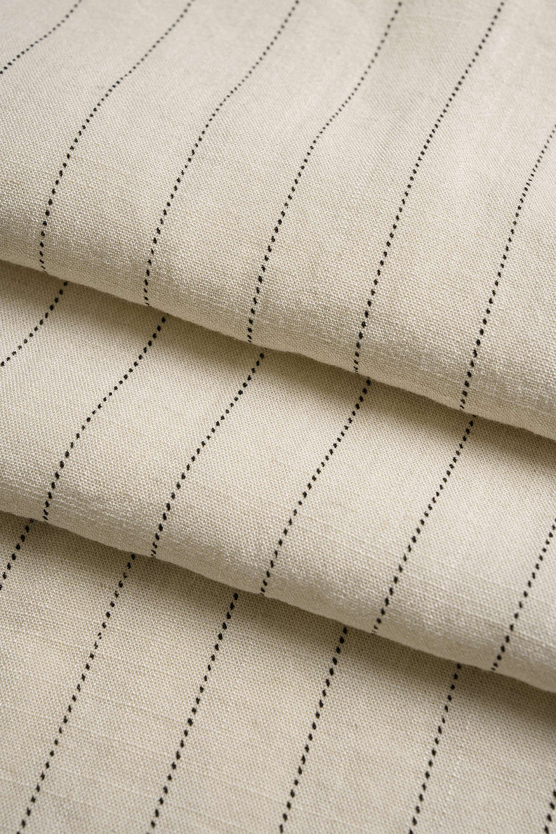 Striped Linen High Waist Wide Leg Pants - Image 3