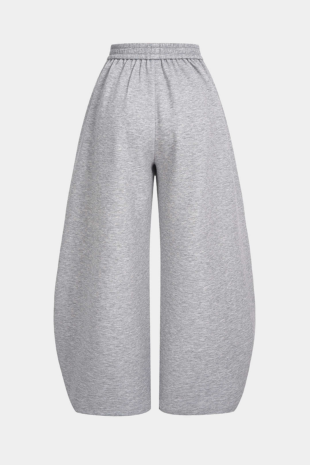Contrast Striped Knotted High Waist Pants - Image 2