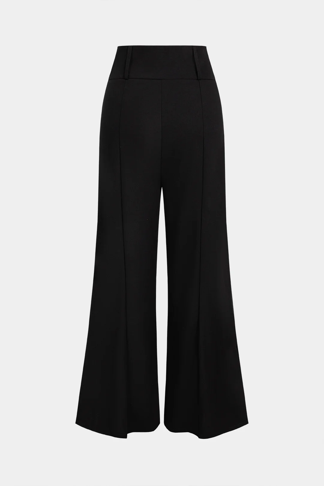 Metallic Button High Waist Wide Leg Pants - Image 2