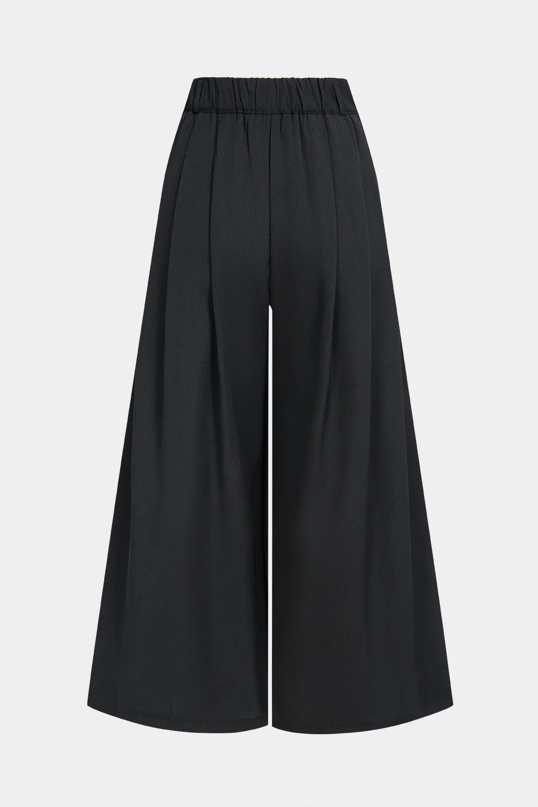 High Waist Pleated Wide Leg Pants - Image 2