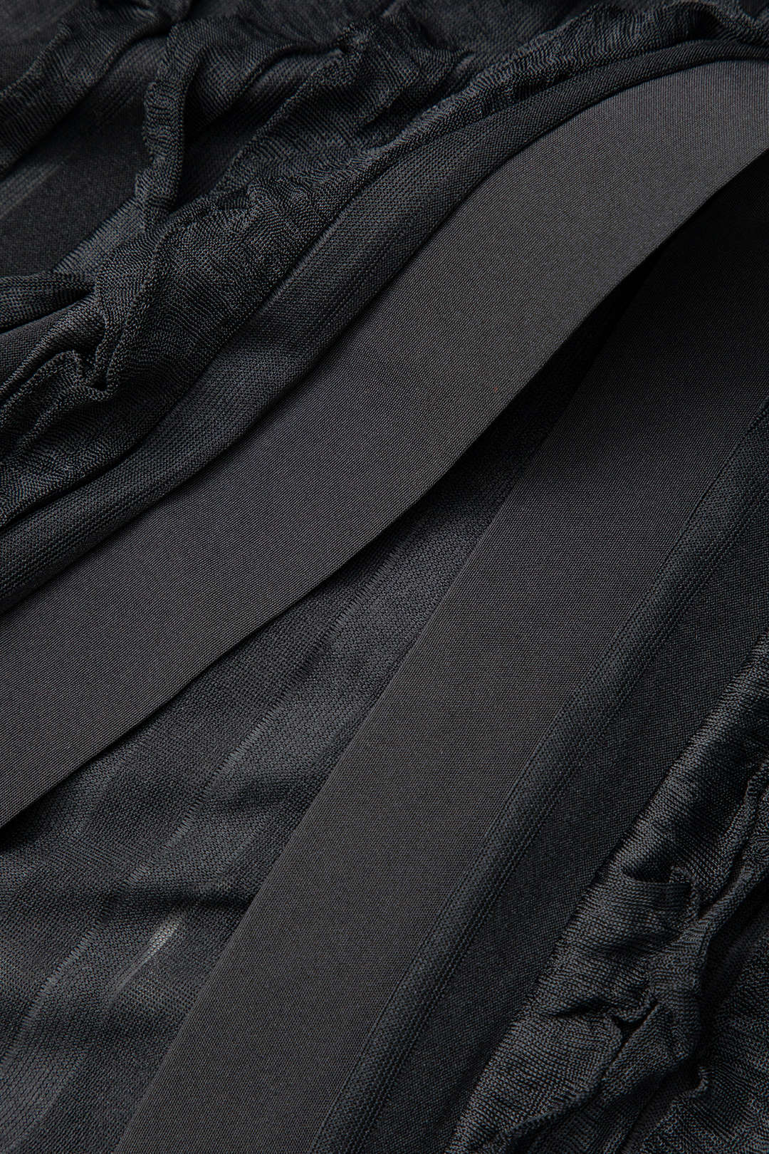 Plus Size Solid Button Ruffle Maxi Dress - Image 4