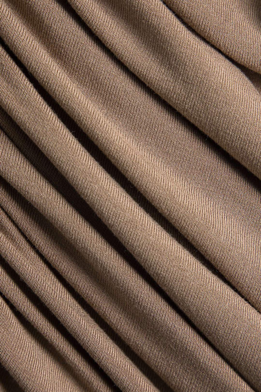Ruched Sleeveless Round Neck Slit Maxi Dress - Image 3