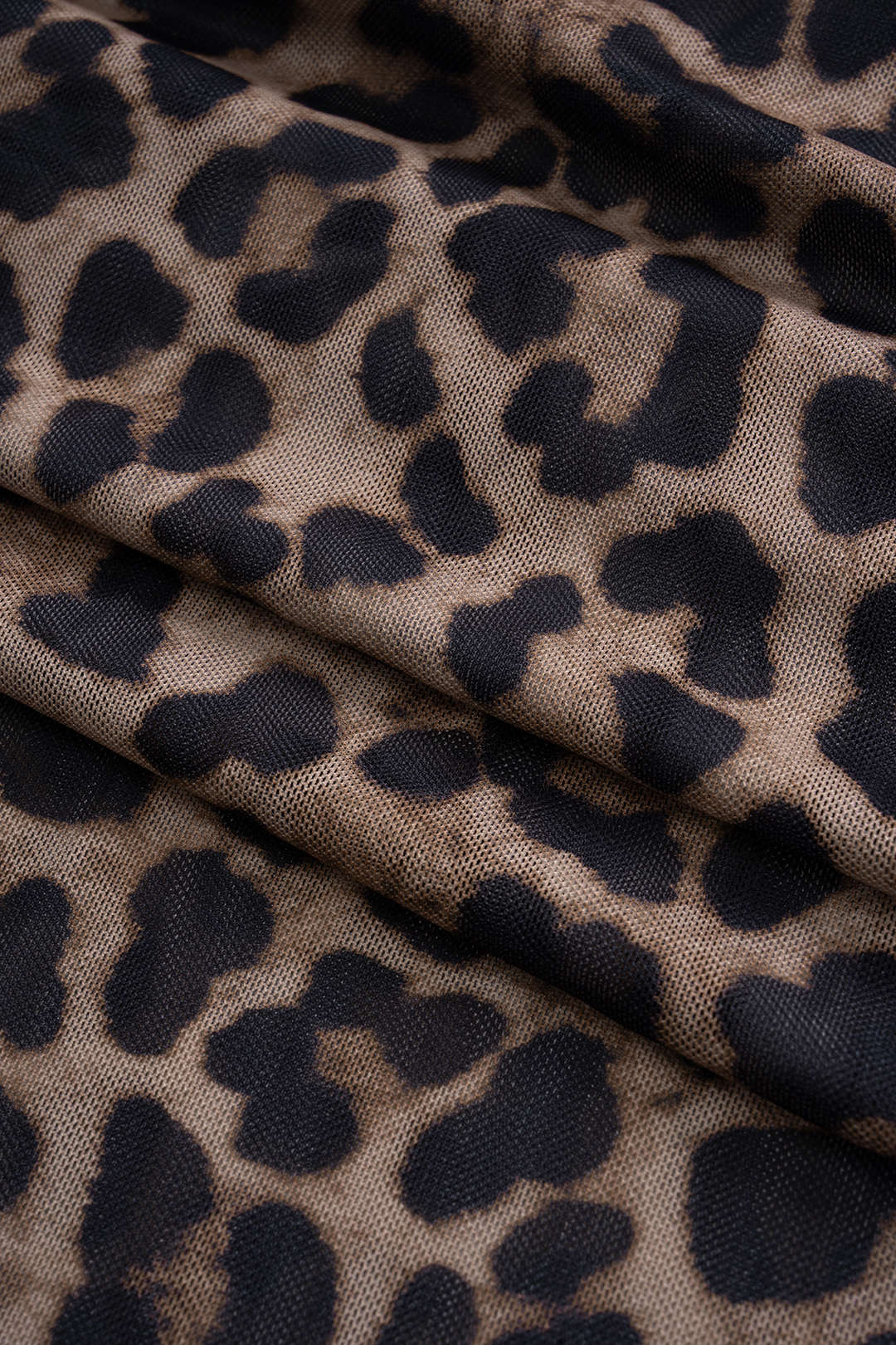Leopard Print Bustier Lace Slip Sleeveless Maxi Dress - Image 5