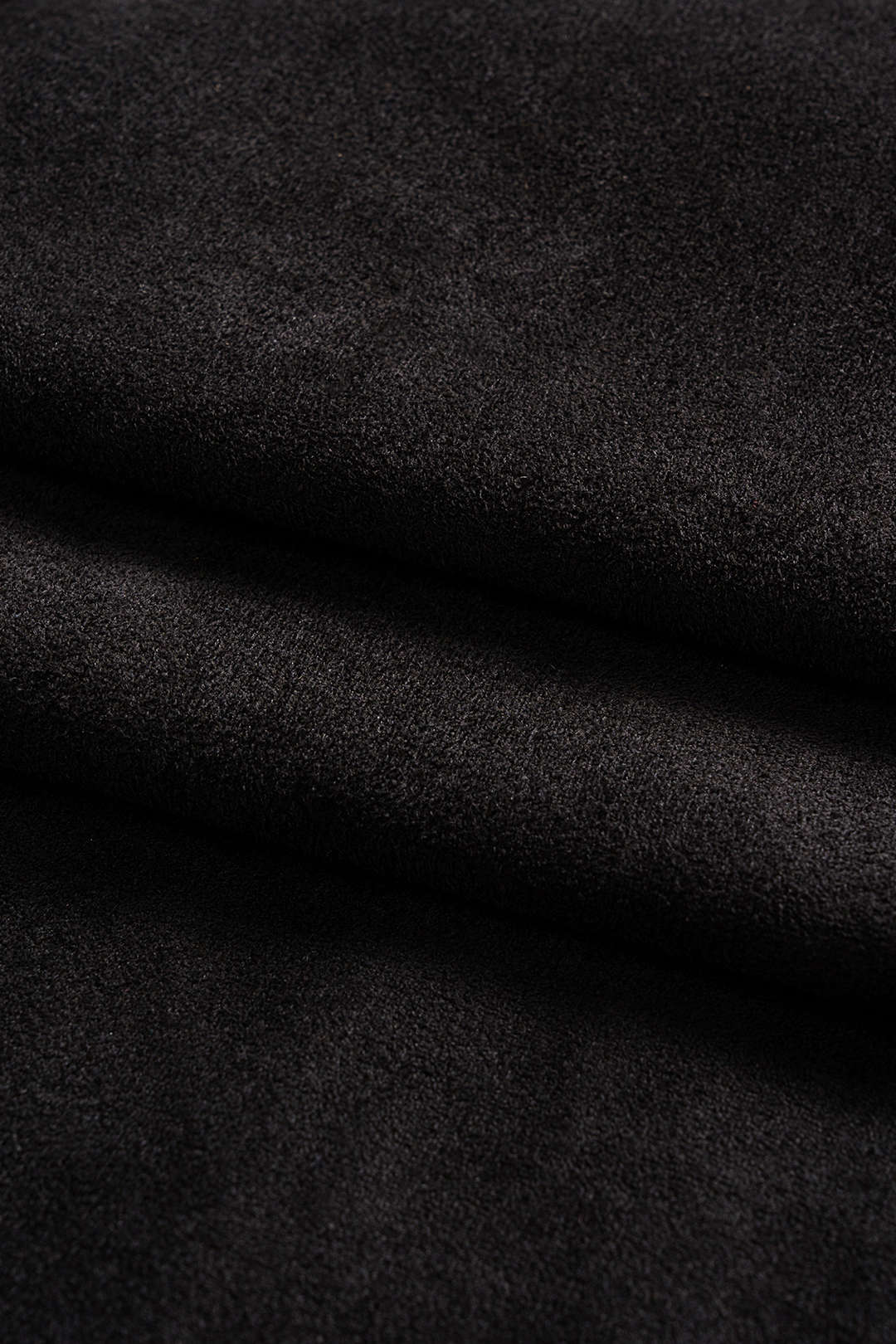 Suede Twist Knot Ruched Sleeveless Dress - Image 10