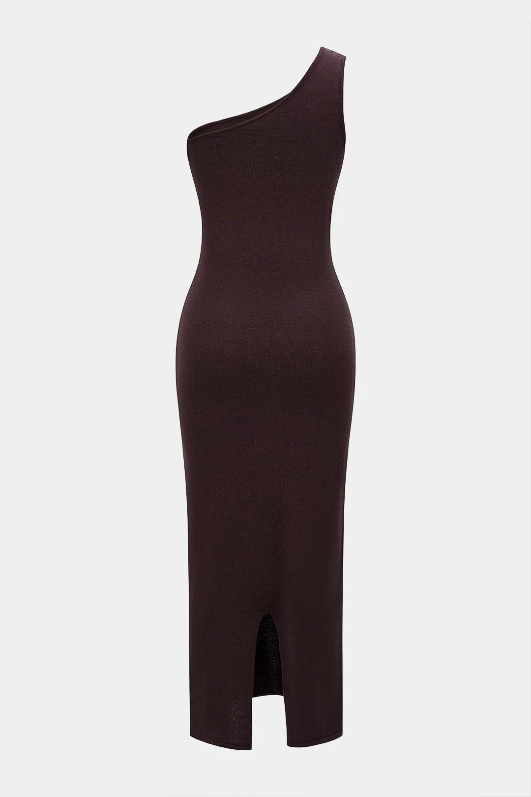 One Shoulder Asymmetrical Sleeveless Maxi Dress - Image 2