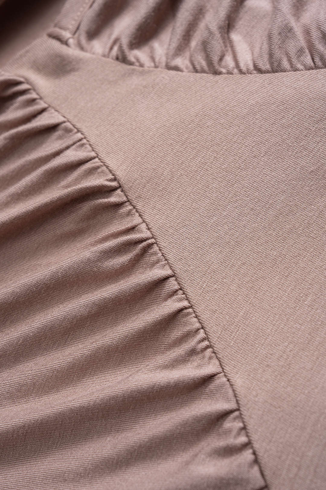 V-Neck Batwing Sleeve Ruched Maxi Dress - Image 7