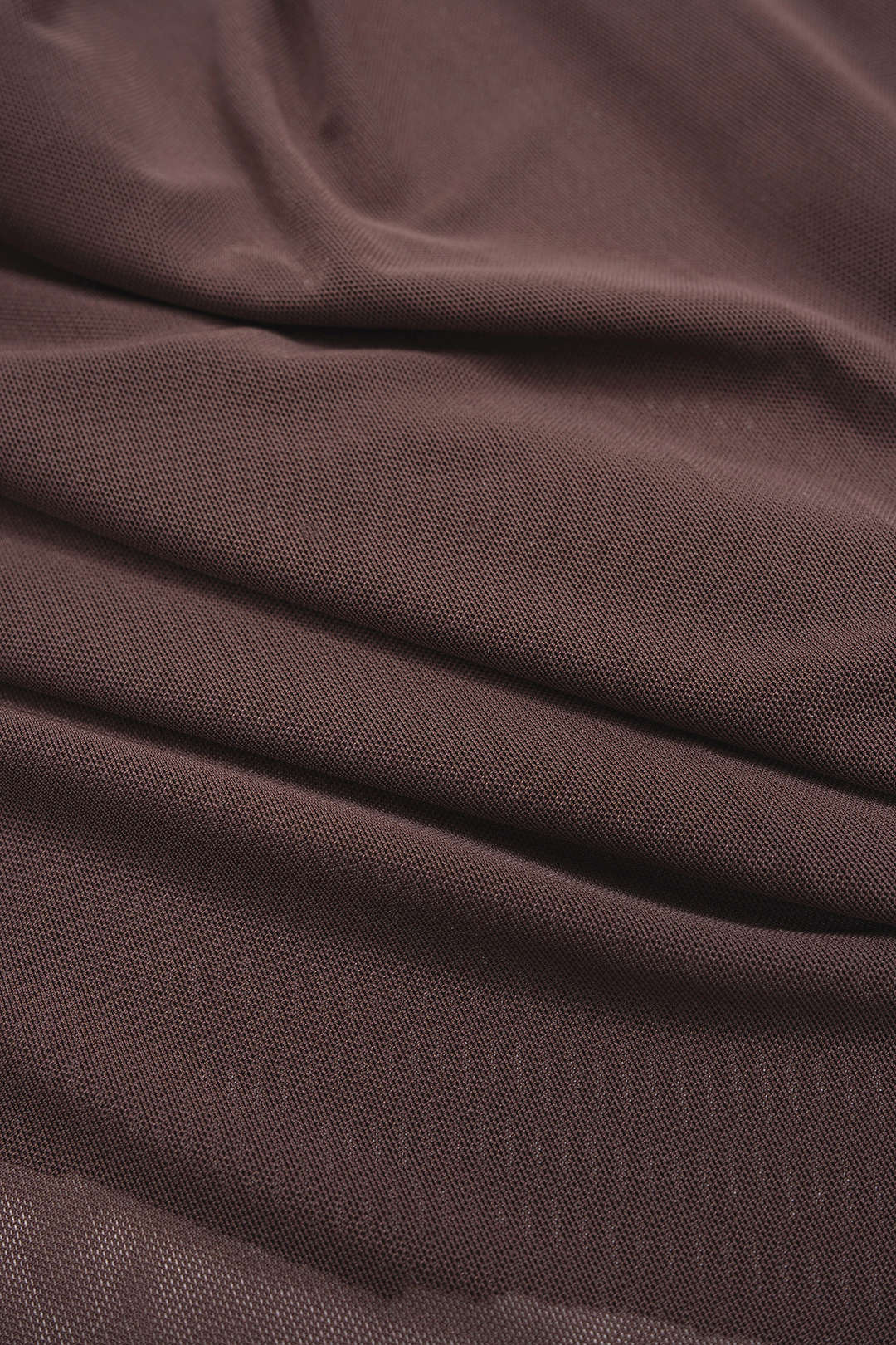 Mesh Ruched Cut Out Short Sleeve Maxi Dress - Image 5