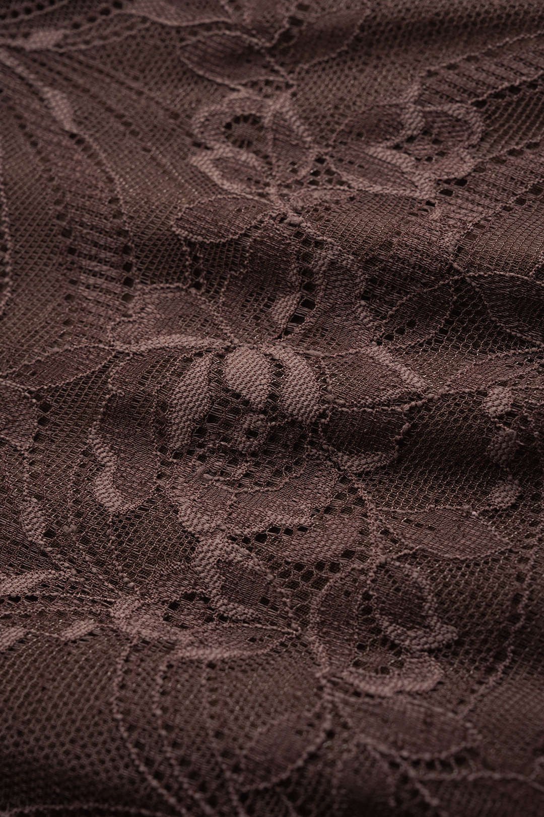Lace Patchwork Ruched Twist Knot Slip Sleeveless Maxi Dress - Image 3