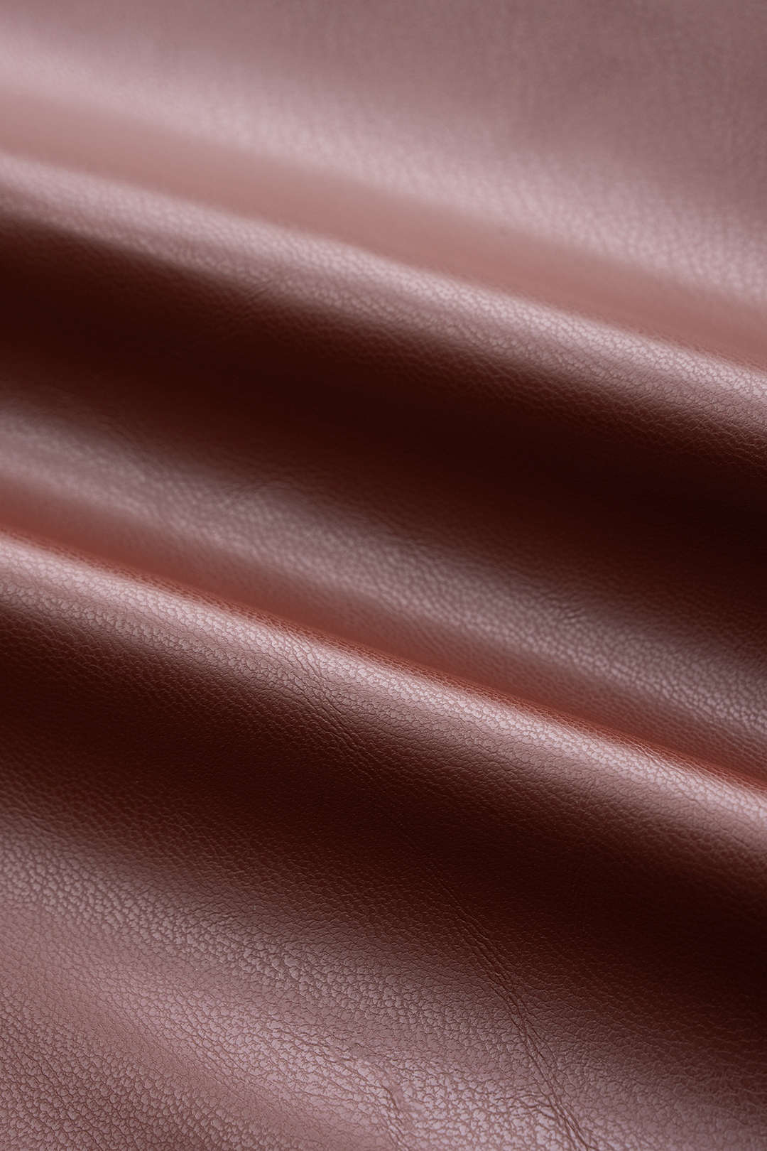 Faux Leather Contrast Slip V-Neck Sleeveless Maxi Dress - Image 3