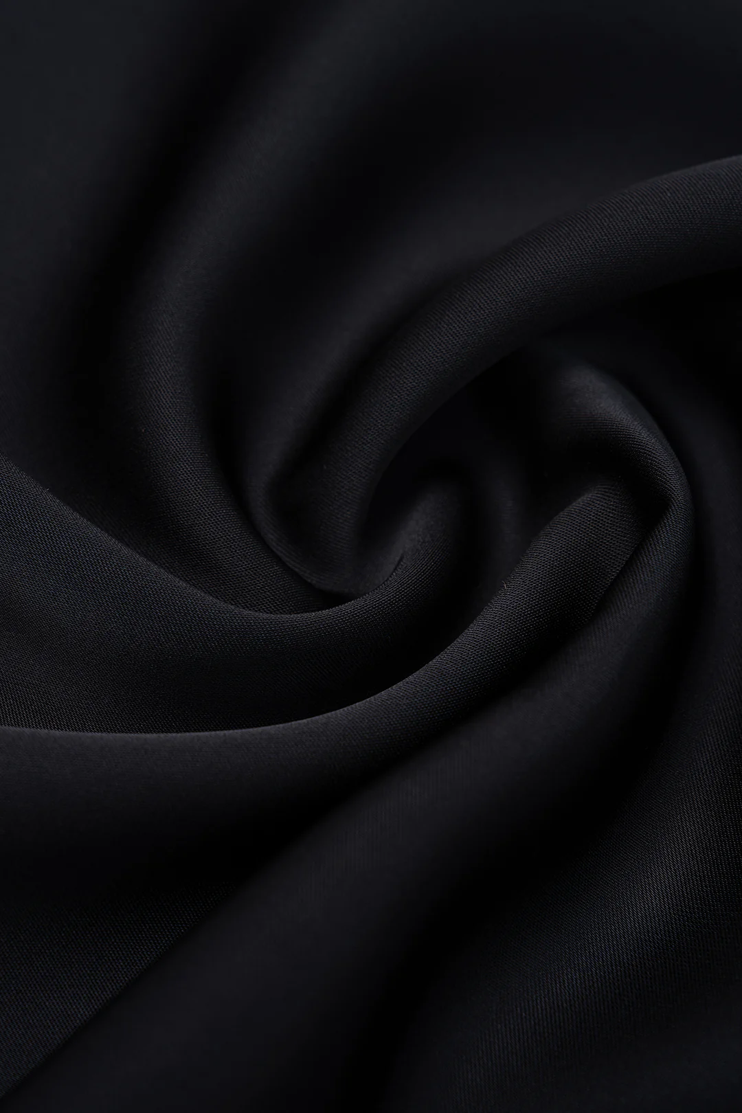 Satin Patchwork Lace Draped Cowl Neck Asymmetrical Sleeveless Slip Midi Dress - Image 6