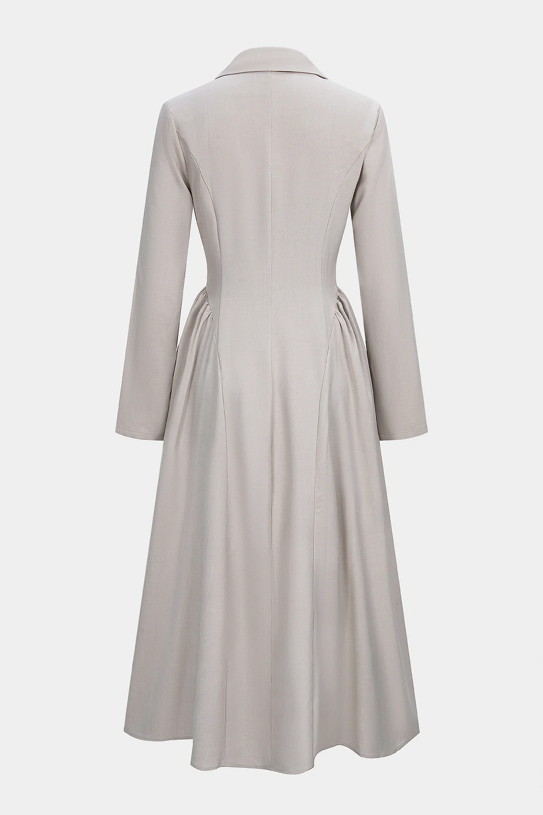 V-Neck Long Sleeve Maxi Dress - Image 2