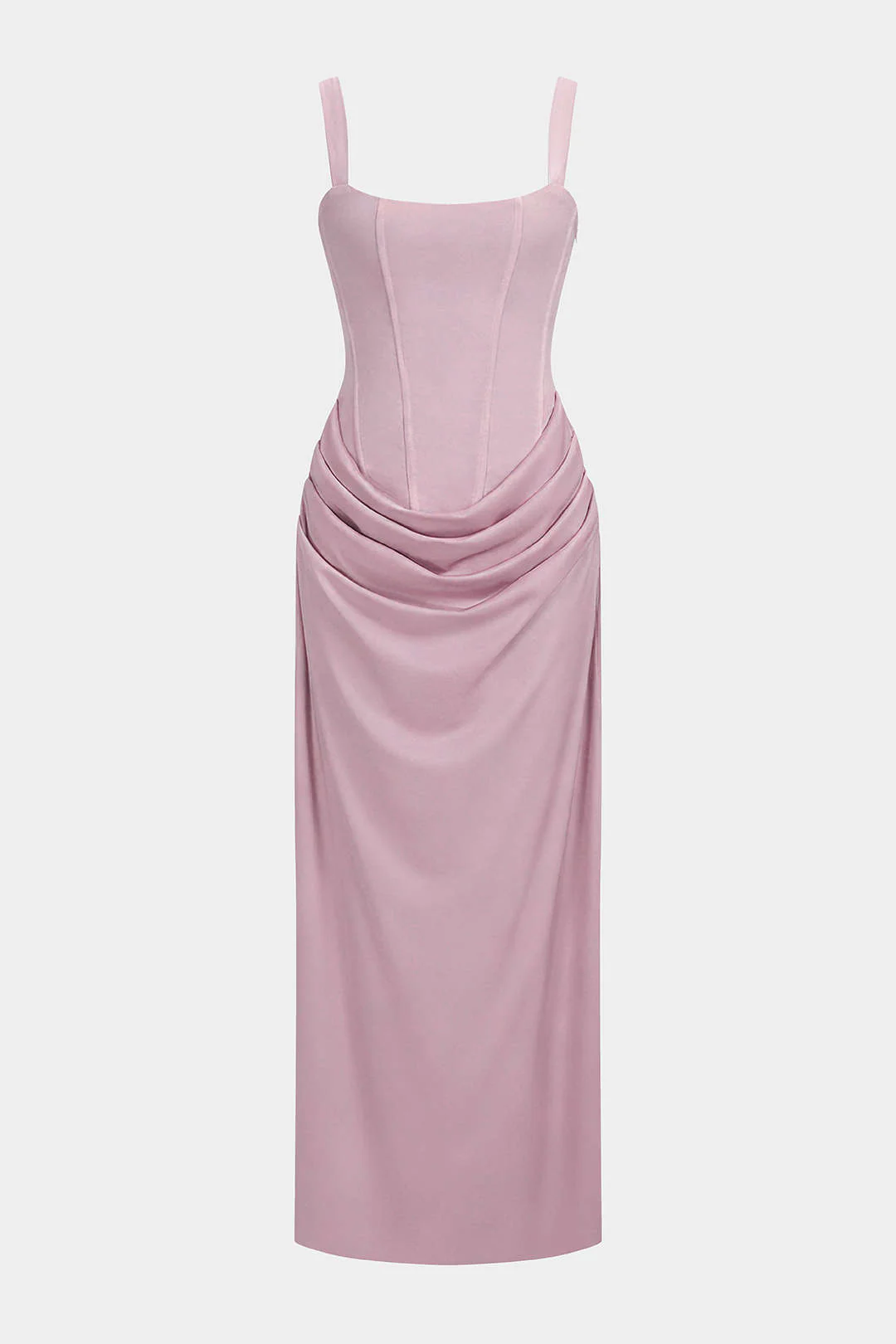 Tie Back Ruched Sleeveless Maxi Dress - Image 18