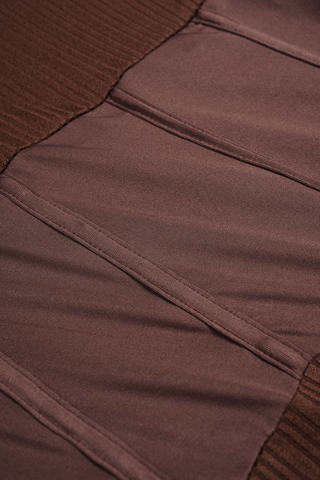 One Shoulder Corset Tie Back Long Sleeve Maxi Dress - Image 3