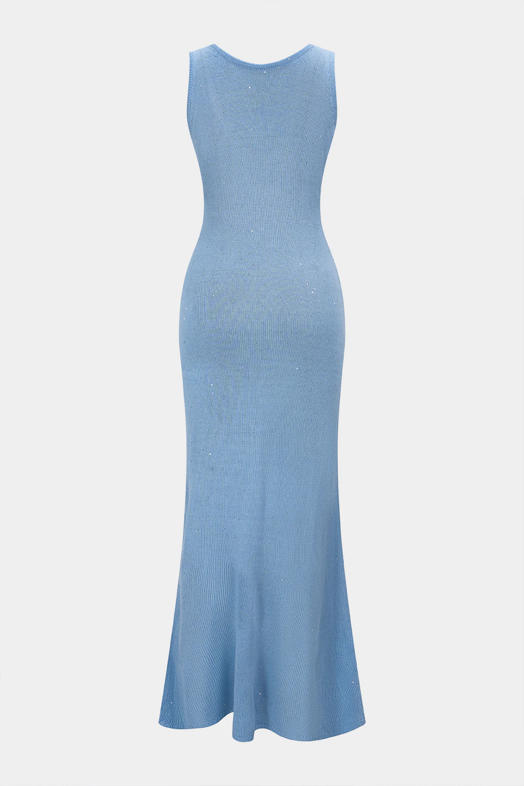 Sequin U-Neck Sleeveless Maxi Dress - Image 2