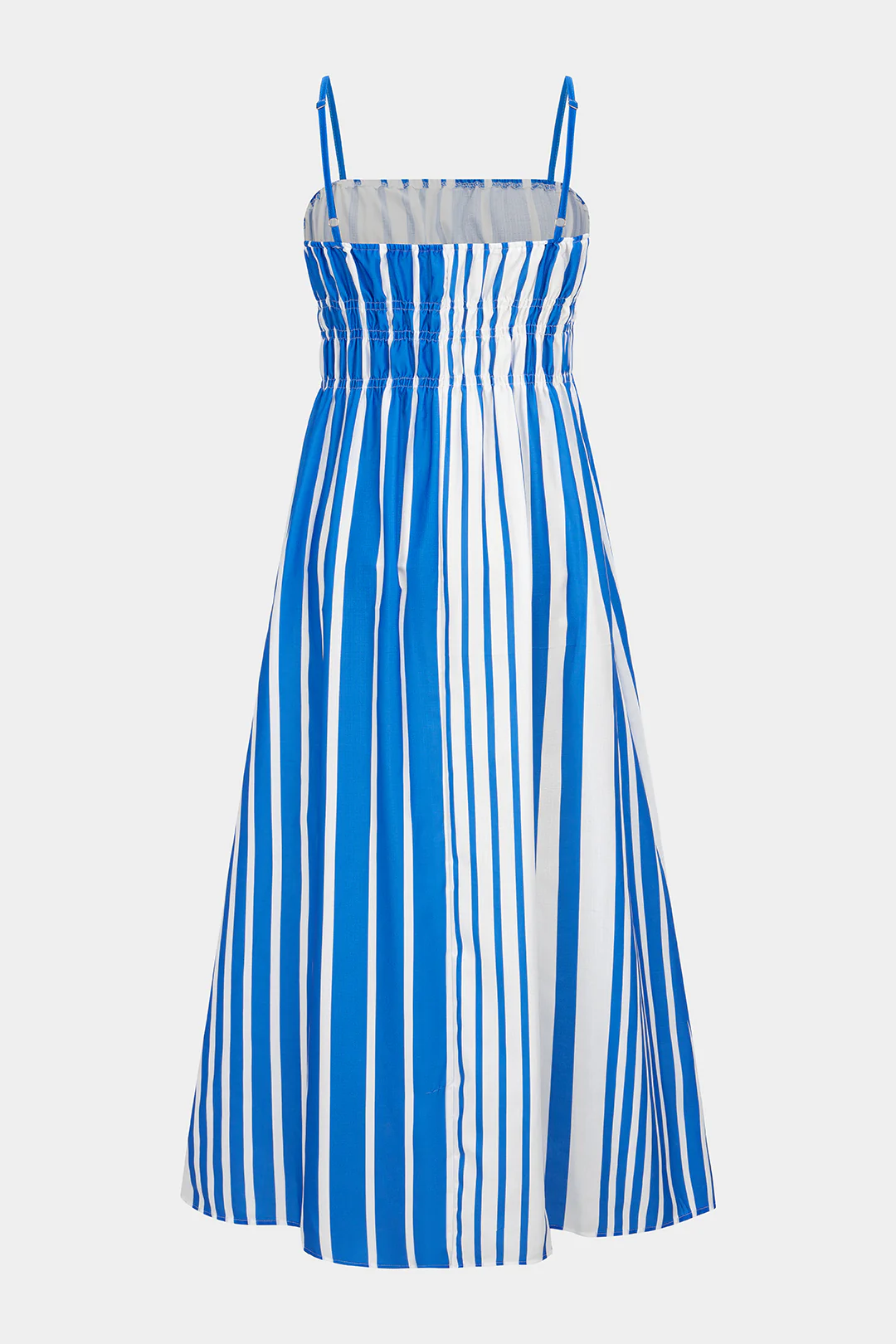 Contrast Stripes Print Sleeveless Maxi Dress - Image 2